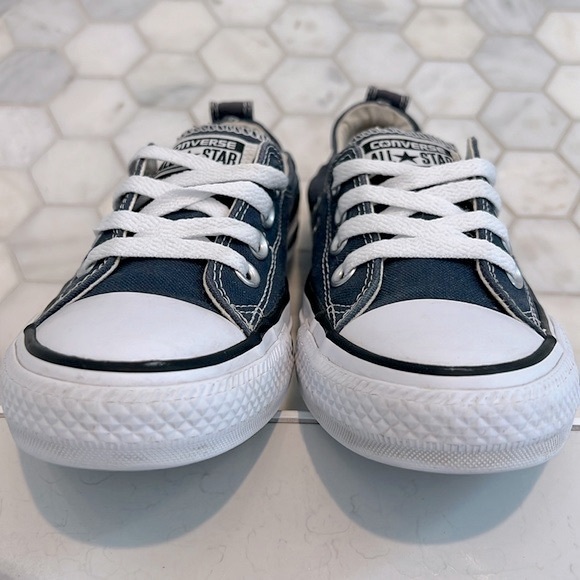 CONVERSE Chuck Taylor All Star Shoreline Athletic Navy Blue Sneakers Women’s 7 - Picture 9 of 15
